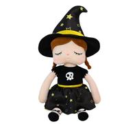 Juguetes de peluche, Puppée Halloween, Puppée TED Toy Toy Fucket con Cuerno De Bruja Dulce - Dotado Puppée De Bruja, Hermosa Decoración de Halloween para Sofá, Noch Table