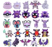 Juguetes de Peluche Suaves de Pokemon Kawaii: Gengar, Gastly, Haunter, Butterfree, Garchomp, Muñecos de Peluche, Regalos de Cumpleaños 31