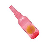 Juguetes de perro chirriante en forma de botella - Juguetes de lanzamiento interactivos para perros, herramienta de masticación para mascotas para limpieza de dientes | Ayuda de entrenamiento para el