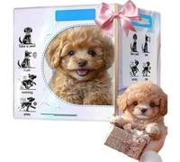 Juguetes de Perro de Peluche Fora niños, Cachorro Interactivo con Caminar, ladrar, Mover la Cola, Animal Realista y electrónico Fora Edades de 3 a 6 años