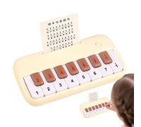 Juguetes de piano pequeño - tablero de música en miniatura, herramientas de ritmo para niños pequeños | 15 Teclado Creación Creative Toddler Sound Machine, Regalo de juguete de teclado principiante
