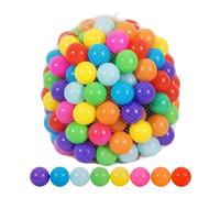 Juguetes de Piscina de Bolas para Niños | Juguete De Bolas De Colores Para Bebés - 50 Piezas Accesorios De Aprendizaje Temprano Con Colores Vibrantes Para Niños Y Niñas Preescolares En Jardín Trasero