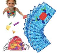 Juguetes de piscina - Juego de buceo, juego submarino para niños | Juguetes de entrenamiento divertidos interactivos para vacaciones en la playa viajes camping picnic niños niñas colección de