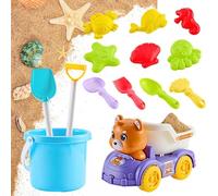 Juguetes de Playa Infantiles - Kit Arenero con catorce Piezas Completas | Set Infantil para Playa y,para niños, Adolescentes, Adultos, jardín de Infancia, Escuela, Patio, cumpleaños