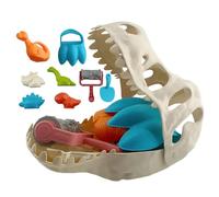 Juguetes De Playa - Juegos Divertidos de Dinosaurios Coloridos al Aire Libre - Set de para Viaje Niños y Niñas para Jardín,Verano Vacaciones Acampada Aire Libre Regalo de Cumpleaños