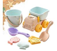 Juguetes De Playa para Niños - Juego De Excavación De con Vehículo De Transporte | Juguetes con Arenero De Playa para Mayores De 3 Años, ABS, Tamaño A O B, para Juegos Al Aire Libre con Arenero