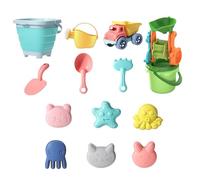 Juguetes de Playa para niños, Juego portátil para Exteriores con Cubo y Pala | de para niños | para arenero, jardín y Piscina