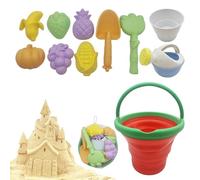 Juguetes de Playa para niños: moldes de para Frutas y Verduras de 400 g, Juego de Juegos al Aire Libre para niños, Herramienta de Creativo, Kit de Vacaciones de Verano | Las Muchachas de l