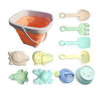 Juguetes De Playa para Niños: Plegables, Y Palas para , Herramientas De Playa para | Animal Sands Molds Kettle para Niños, Amigos Y Familias. Estos Divertidos Juegos Son Fáciles De Op