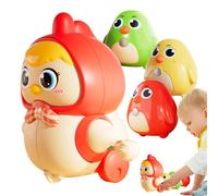 Juguetes de pollo para niños,Juguetes de pollo de Pascua - Juguetes oscilantes de carga magnética - Juguete de pollo saltando, juguete de relojería pequeña, calcetines de Pascua para bolsos reg