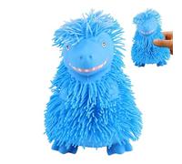 Juguetes de prensa - Caucho suave 13x16cm 221,5g | Juguete de dinosaurio elástico, Fidget peludo de dibujos animados, juguete de del estrés sensorial | Relajación de prensado Tirando Ansiedad