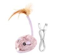 Juguetes de ratones para gatos de interior, juguetes de juguete para gatos, juguetes realistas para gatos, varita de juguete para gatos de interior, juguetes divertidos de rompecabezas para gatos de