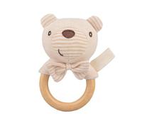 Juguetes de Ratter Baby, anillos de teether, agitador de peluche, formas de animales divertidas, portátiles y, fomenta el motor temprano perfecto para 0 3 6 9 12 meses para niños