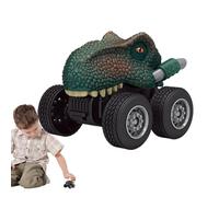 Juguetes de recordatorio | Vehículo de carreras pequeño dinosaurio | Coche deslizante pintado a mano para niños | Ideal para niñas niños juego al aire libre interior casa escuela viaje cumpleaños y