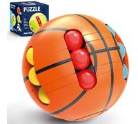 Juguetes de rompecabezas deportivos de bola - Acertijos cerebrales 3D y juegos de rompecabezas para niños y adultos, juegos de rompecabezas espaciales para mayores de 3 años, inteligencia, pequeña