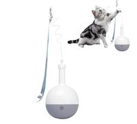 Juguetes de rompecabezas para gatos | Alimentador estimulante interactivo | Juguete eléctrico para comer al aire libre, ejercicio, alivio del aburrimiento