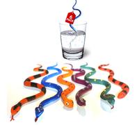 Juguetes de serpiente que cambian de color Paquete de 6 fidgets elsticos para reptiles para nios Criaturas de agua sensoriales para bao, p