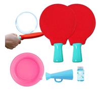 Juguetes de soplado de burbujas: burbujas divertidas que hacen juguete para niños, juego al aire libre con función de juego de patio trasero, accesorio de césped y jardín para parque, patio, fiesta, v