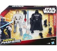 Juguetes de Star Wars "Hero Mashers" - Luke y Darth Vader