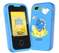 Juguetes de teléfono para niños de 3, 4, 5, 6, 7, 8 años, regalos de cumpleaños de Navidad para niños, teléfono inteligente con pantalla táctil de 2.8 pulgadas, teléfono celular para niños, teléfono
