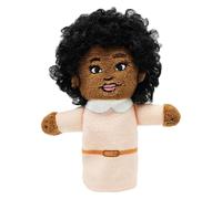Juguetes de títeres de Dedo para, títeres de Dedo Personas Negras - Marioneta de Juguete de Juego de rol,Peluche de dibujos animados africanos Negro Personas Cuento títere Miembros de la Familia