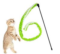 Juguetes de varita para gatos de interior - Juguete de peluche para gatos | Varitas de felpa para gatos, varitas para gatos con campanas, juguetes para gatos pequeños para gatos