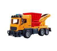 Juguetes De Vehículos De Ingeniería - Camión Eléctrico De Transporte De con Sonido Y Luz | Dumper De Construcción Educativo con Cinta Transportadora | Juguete De Camión Volquete Realista para Ni