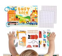 Juguetes De Viaje Infantiles,Cuaderno Educativo Interactivo | Libro De Juguetes Sensoriales para Niños Pequeños,para Niños Y Niñas Cumpleaños Navidad Hogar Viajes Escuelas