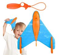 Juguetes del Lanzador De Aviones - Catapult Planes, LED Sound Gliders | Aviones De Espuma Que Arrojan Juguetes, Juego De Aviación Interactiva con Efectos De Luz para La De Jardín, Emocion