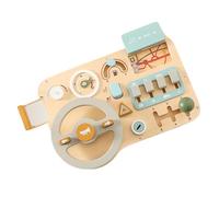 Juguetes del volante para niños, juguete del volante del coche | Finge el juego de actividades de conducción de juego - Coche de aprendizaje de preescolar portátil que conduce el juguete sentido