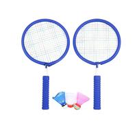 Juguetes deportivos de raqueta, raqueta de bádminton para niños: raqueta de bádminton deportivo para 2 jugadores,Juego de raquetas Kid Children Shuttles con bádminton 3X para jugadores principiantes
