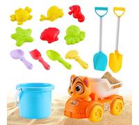 Juguetes Divertidos de de Niños - Kit Arenero con catorce Piezas Completas,Juguetes de para Niños | para , Adolescentes y Adultos, para Playa, Jardín, Escuela y