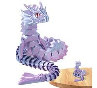 Juguetes Dragon Fidget impresos en 3D, juntas flexibles Dragon Fidget Toy,Juntas flexibles del dragón impresas en 3D Toys | flexible del dragón impreso para niños, niñas