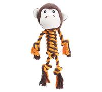 Juguetes Duros para Masticar para Perros - Cuerda Con Chirriador Para Enriquecimiento Mascotas | Juguete para Perros Indestructible | Para Interiores Exteriores Jardín Patio Parque Playa Y Entrenamien