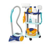 Juguetes Ecoiffier - 2774 - Carro de Limpieza + aspiradora - Juegos de imitación para niños - A Partir de 18 Meses - Origen Francia Garantizado