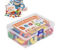 Juguetes Educativos Alfabeto para Primera Infancia | 52 Piezas Juego De Correspondencia De Letras | Juguetes De Viaje para Niños Pequeños para Lectura Y Vocabulario Infantil