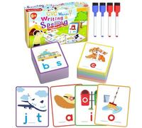Juguetes Educativos De Alfabeto,Juegos De Lectoescritura Y Ortografía | Herramienta Educativa Tarjetas Didácticas Escritura Niños 3 A 6 Años Escuela Infantil Hogar