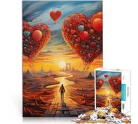 Juguetes educativos de Aprendizaje Juegos Familiares Viaje del corazón Rompecabezas para Adolescentes 1000 Piezas 50x75cm Mejorar la Memoria