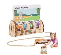 Juguetes Educativos para Niños - Juego Educativo De Lógica,Juego De Mesa De Desbloqueo De Palabras,para Niños Aula Profesores Entretenimiento En Casa Y Entrenamiento Cerebral Y