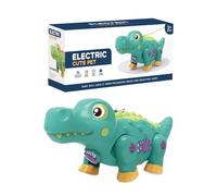 Juguetes eléctricos para caminar, juguete para caminar iluminado | Juguetes eléctricos para con luz,Lindo juguete móvil, juguetes de animales de dibujos animados para el hogar, jardín de infan