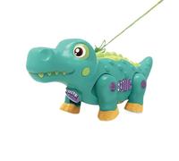 Juguetes eléctricos para caminar - Tigre juguete musical luminoso con correa, Juguetes eléctricos para caminar con luz | Juguetes para niños con animales caminando cocodrilo, juguetes