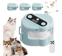 Juguetes electrónicos para gatos: caminadora automática silenciosa, dispositivo de actividad para mascotas con control remoto, juguete interactivo para ejercicios para gatos con configuraciones de