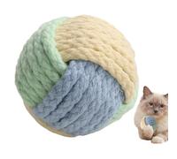 Juguetes Enriquecimiento para Gatos Con Cascabel, Bolas Interactivas | Juguetes Masticables de Autoentretenimiento para gatos de pequeño a grande exterior