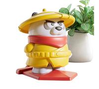 Juguetes enrollados para los Juguetes de liquidación de Animales pequeños - Modelo de liquidación Panda para Ellos,Mecanismo de bobinado Manual de Juguete Educativo para la Escuela, el