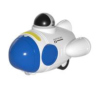 Juguetes espaciales para niños: juego inspirado en un , kit de explorador de planetas, modelo de cohete de nave espacial antideslizante | Juego de rol imaginativo inercial portátil para el aprend