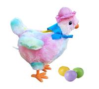 Juguetes Estimulantes Caninos Gallina Eléctrica De Peluche Que Pone Huevos