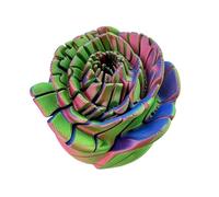 Juguetes Fidget impresos 3D | Rosa giratoria antiestrés,gadget giratorio para relajación | para niños adultos estudio aula oficina desplazamientos diarios viajes largos casa regalo