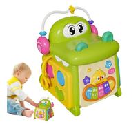 Juguetes Fidget Para Niños - Divertido Juego Educativo Interactivo Con Música De | Cubo Sensorial de Desarrollo para Bebés - Para Niños Y Niñas, Guardería, Preescolar, Hogar, Halloween, Viaje Y Juego