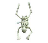 Juguetes genéricos esqueletos, esqueletos de halloween de terror enrollan Juguetes Figuras de cráneo conjuntas Móviles, decoraciones aterradoras para el hogar, la sala de estar, el dormitorio