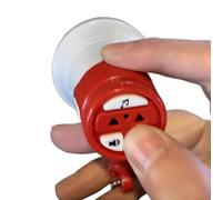 Juguetes genéricos para guacamayos | Diseño de imitación vocal de volumen potente | Mini cuerno de aire para loros, para periquitos gris africano cuáqueros calopsittes Conures interior exterior